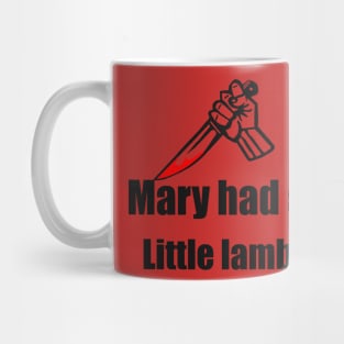 Mary had a little lamb Mug